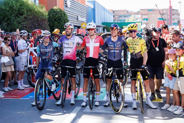Inicio de la etapa final de La Vuelta ciclista a Espana 2026 Imagen de la etapa final de La Vuelta ciclista a Espana 2026. A 13 de septiembre de 2026 en Granada (Andalucía, Espana) 13 SEPTIEMBRE 2026 Álex Cá Granada Granada Espana Copyright: xÃlexxCamarax 7771515