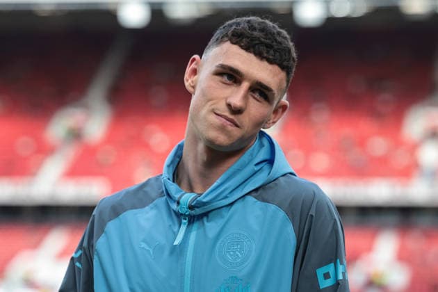 Manchester United, ManU v Manchester City - Premier League 2026 27 Phil Foden of Manchester City arrives during the Premier League match between Manchester United and Manchester City at Old Trafford in Manchester, United Kingdom, on September 13, 2026. Manchester Greater Manchester United Kingdom  Copyright: xNewsxImagesx originalFilename:cosgrove-premierl260913_npBqp.jpg