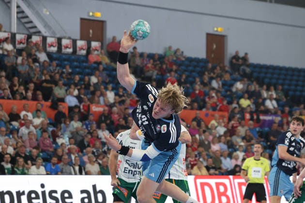 Handball I Herren I Saison 2026 2027 I Bundesliga I 4. Spieltag I Handball Club Hamburg - FRISCH AUF! Göppingen I 13.09.2026 Martin Hovde (81, Handball Club Hamburg) Hamburg Alsterdorfer Sporthalle Hamburg Deutschland Copyright: xLobeca RalfxHomburgx