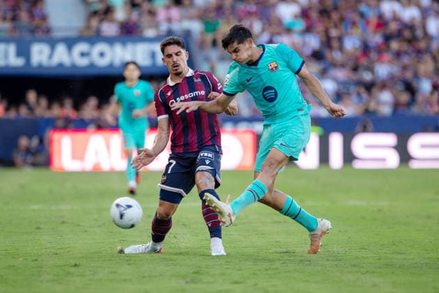ESP: LaLiga EA Sports UD Levante v FC Barcelona, Barca Xavi Espart of FC Barcelona during LaLiga EA Sports, between UD Levante v FC Barcelona played at Ciudad de Valencia Stadium in Valencia on September 12, 2026 in Spain; Valencia Spain Futbol Copyright: xAgenciaxLOFx