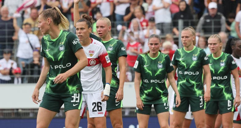 Stuttgart , Google Pixel Frauen-Bundesliga VfB Stuttgart vs VfL Wolfsburg , Nicole Billa ( VfB)