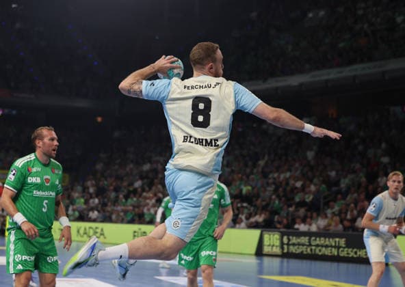 GER HBL Saison 2026 2027 FÜCHSE Berlin vs. VfL Gummersbach, 13.09.26, MAX-SCHMELING-HALLE, Berlin, Lukas BLOHME (VfL Gummersbach 8)