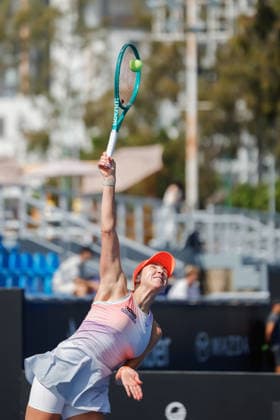 WTA, Tennis Damen GUADALAJARA OPEN 2026 WTA GUADALAJARA OPEN 2026 NADIIA KICHENOK VS NAO HIBINO 13092026 GUADALAJARA, JALISCO. Action photo of Nadiia Kichenok of Ukraine, during a qualifying match of the WTA Guadalajara Open 2026, held at the Centro Panamericano de Tenis of Guadalajara, Jalisco, Mexico. Foto de Nadiia Kichenok de Urania, durante juego de qualy del WTA Guadalajara Open 2026 celebrado en el Centro Panamericano de Tenis de Guadalajara, Jalisco, Mexico PHOTO BY IMAGENSHOP AGENCIA FOTOGRAFICA GUADALAJARA JALISCO MEXICO Copyright: xJorgexReyesx
