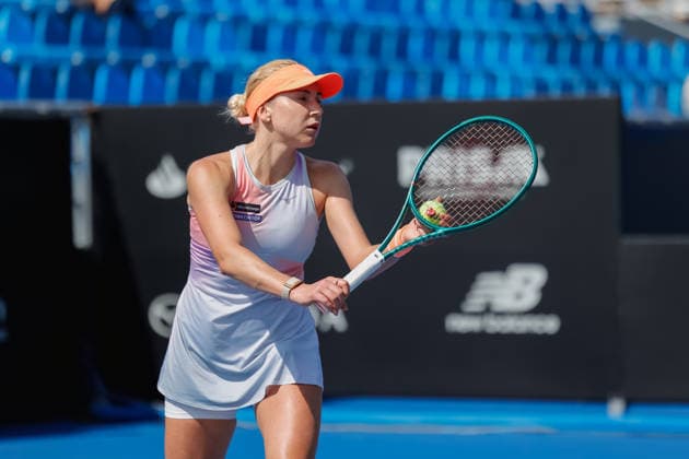 WTA, Tennis Damen GUADALAJARA OPEN 2026 WTA GUADALAJARA OPEN 2026 NADIIA KICHENOK VS NAO HIBINO 13092026 GUADALAJARA, JALISCO. Action photo of Nadiia Kichenok of Ukraine, during a qualifying match of the WTA Guadalajara Open 2026, held at the Centro Panamericano de Tenis of Guadalajara, Jalisco, Mexico. Foto de Nadiia Kichenok de Urania, durante juego de qualy del WTA Guadalajara Open 2026 celebrado en el Centro Panamericano de Tenis de Guadalajara, Jalisco, Mexico PHOTO BY IMAGENSHOP AGENCIA FOTOGRAFICA GUADALAJARA JALISCO MEXICO Copyright: xJorgexReyesx