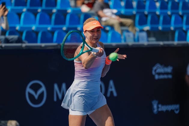 WTA, Tennis Damen GUADALAJARA OPEN 2026 WTA GUADALAJARA OPEN 2026 NADIIA KICHENOK VS NAO HIBINO 13092026 GUADALAJARA, JALISCO. Action photo of Nadiia Kichenok of Ukraine, during a qualifying match of the WTA Guadalajara Open 2026, held at the Centro Panamericano de Tenis of Guadalajara, Jalisco, Mexico. Foto de Nadiia Kichenok de Urania, durante juego de qualy del WTA Guadalajara Open 2026 celebrado en el Centro Panamericano de Tenis de Guadalajara, Jalisco, Mexico PHOTO BY IMAGENSHOP AGENCIA FOTOGRAFICA GUADALAJARA JALISCO MEXICO Copyright: xJorgexReyesx