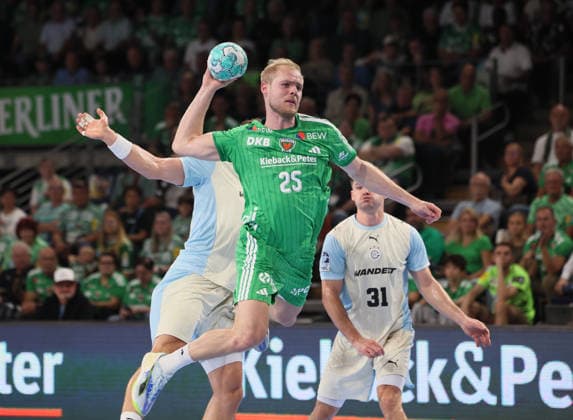 GER HBL Saison 2026 2027 FÜCHSE Berlin vs. VfL Gummersbach, 13.09.26, MAX-SCHMELING-HALLE, Berlin, Matthes LANGHOFF (Füchse Berlin 25)