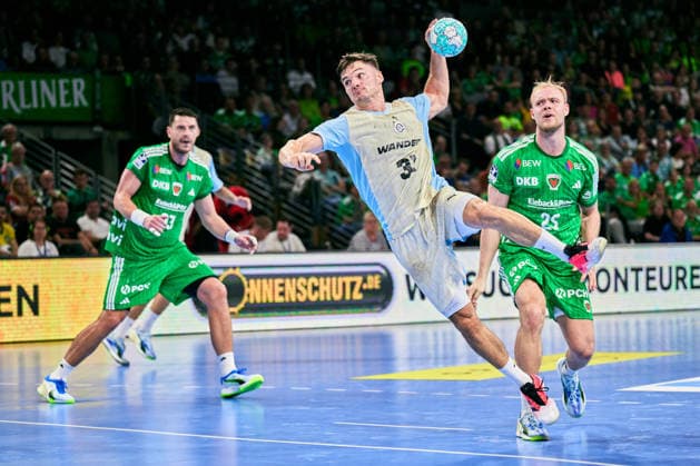 Kay Smits (VfL Gummersbach, 31), GER, Fuechse Berlin vs. VfL Gummersbach, 1.Bundesliga, Opel HBL, Saison 2026 27, 4. Spieltag, 13.09.2026 GER, Fuechse Berlin vs. VfL Gummersbach, 1.Bundesliga, Opel HBL, Saison 2026 27, 4. Spieltag, 13.09.2026 Berlin