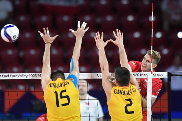 2026.09.13 Sofia siatkowka Mistrzostwa Europy w siatkowce mezczyzn Polska - Macedonia Polnocna N z Artur Szalpuk Foto Lukasz Laskowski PressFocus 2026.09.13 Sofia CEV Enel EuroVolley Men 2026 Poland vs North Macedonia Artur Szalpuk Credit: Lukasz Laskowski PressFocus NEWSPIX.PL --- newspix.pl POLAND OUT! 