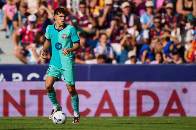 Levante UD v FC Barcelona, Barca - LaLiga EA Sports 2026 27 VALENCIA, SPAIN - SEPTEMBER 13: Pau Cubarsi of FC Barcelona in action during the LaLiga EA Sports 2026 27 match between Levante UD and FC Barcelona at Estadi Ciutat de Valencia on September 13, 2026, in Valencia, Spain. (Photo by Francisco Macia Photo Players Images Magara Press) Valencia Estadi Ciutat de Valencia Spain Copyright: xFranciscoxMaciax