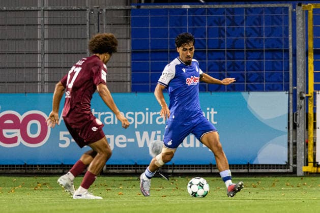 Deutschland: TSG Hoffenheim II vs Fortuna Köln, 3. Liga, Saison 2026 27, Dietmar-Hopp-Stadion (Sinsheim): Yasin Zor, (TSG Hoffenheim II, 10) am Ball Sinsheim Dietmar-Hopp-Stadion Baden Württemberg Deutschland Copyright: xBenedictxChristx
