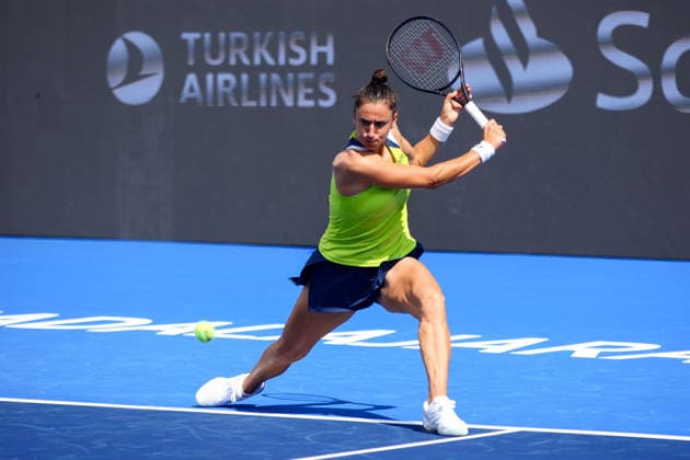 WTA, Tennis Damen GUADALAJARA OPEN 2026 WTA GUADALAJARA OPEN 2026 SARA SORRIBES VS CAROLINE DOLHIDE 13092026 GUADALAJARA, JALISCO. Action photo of Sara Sorribes of Spain, during a qualifying match of the WTA Guadalajara Open 2026, held at the Centro Panamericano de Tenis of Guadalajara, Jalisco, Mexico. Foto de Sara Sorribes de Espana, durante juego de qualy del WTA Guadalajara Open 2026 celebrado en el Centro Panamericano de Tenis de Guadalajara, Jalisco, Mexico PHOTO BY IMAGENSHOP AGENCIA FOTOGRAFICA GUADALAJARA JALISCO MEXICO Copyright: xJorgexReyesx