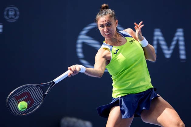WTA, Tennis Damen GUADALAJARA OPEN 2026 WTA GUADALAJARA OPEN 2026 SARA SORRIBES VS CAROLINE DOLHIDE 13092026 GUADALAJARA, JALISCO. Action photo of Sara Sorribes of Spain, during a qualifying match of the WTA Guadalajara Open 2026, held at the Centro Panamericano de Tenis of Guadalajara, Jalisco, Mexico. Foto de Sara Sorribes de Espana, durante juego de qualy del WTA Guadalajara Open 2026 celebrado en el Centro Panamericano de Tenis de Guadalajara, Jalisco, Mexico PHOTO BY IMAGENSHOP AGENCIA FOTOGRAFICA GUADALAJARA JALISCO MEXICO Copyright: xJorgexReyesx