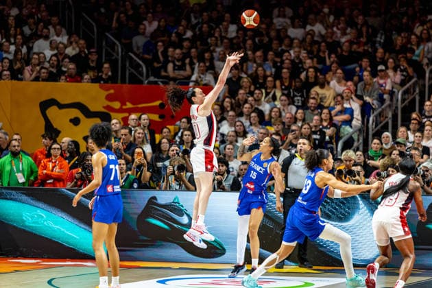 Basketball Berlin 13.09.2026 FIBA Women™s Basketball World Cup Germany 2026 Finale Final Vereinigte Staaten von Amerika (USA) - Frankreich (FRA) Breanna Stewart (USA, No.10)