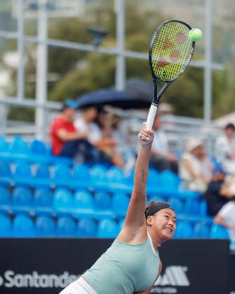 WTA, Tennis Damen GUADALAJARA OPEN 2026 WTA GUADALAJARA OPEN 2026 IRYNA SHYMANOVICH VS LEA MA 13092026 GUADALAJARA, JALISCO. Action photo of Lea Ma of the United States during a qualifying match of the WTA Guadalajara Open 2026, held at the Centro Panamericano de Tenis of Guadalajara, Jalisco, Mexico. Foto de Lea Ma de Estados Unidos, durante juego de qualy del WTA Guadalajara Open 2026 celebrado en el Centro Panamericano de Tenis de Guadalajara, Jalisco, Mexico PHOTO BY IMAGENSHOP AGENCIA FOTOGRAFICA GUADALAJARA JALISCO MEXICO Copyright: xJorgexReyesx