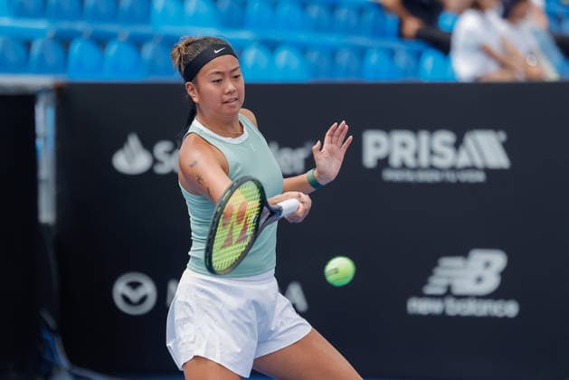 WTA, Tennis Damen GUADALAJARA OPEN 2026 WTA GUADALAJARA OPEN 2026 IRYNA SHYMANOVICH VS LEA MA 13092026 GUADALAJARA, JALISCO. Action photo of Lea Ma of the United States during a qualifying match of the WTA Guadalajara Open 2026, held at the Centro Panamericano de Tenis of Guadalajara, Jalisco, Mexico. Foto de Lea Ma de Estados Unidos, durante juego de qualy del WTA Guadalajara Open 2026 celebrado en el Centro Panamericano de Tenis de Guadalajara, Jalisco, Mexico PHOTO BY IMAGENSHOP AGENCIA FOTOGRAFICA GUADALAJARA JALISCO MEXICO Copyright: xJorgexReyesx