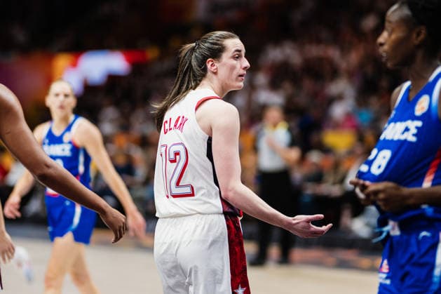 FIBA Women™s Basketball World Cup 2026: USA vs. Frankreich, 13.09.2026 Caitlin Clark (USA, 12); Basketball, FIBA Women™s Basketball World Cup 2026, Final Phase, Finale, USA vs. Frankreich am 13.09.2026 in der Uber Arena, Berlin Copyright: xBEAUTIFULxSPORTS Tonhäuserx