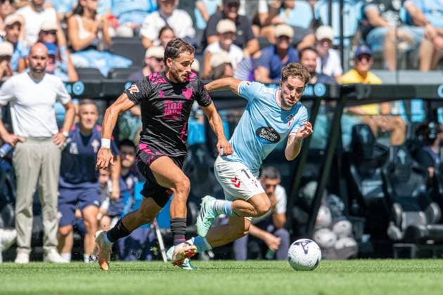 RECORD DATE NOT STATED ESP: LaLiga EA Sports RC Celta Vigo v Malaga CF Jose Salinas of Malaga during LaLiga EA Sports match between RC Celta Vigo v Malaga CF played at Abanca Balaidos Stadium, Vigo, Pontevedra, on September 13 2026 in Spain Spain Soccer Copyright: xAgenciaxLOFx