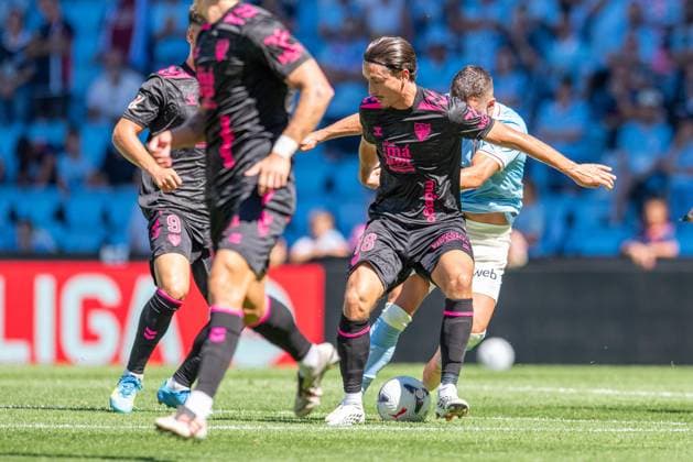 RECORD DATE NOT STATED ESP: LaLiga EA Sports RC Celta Vigo v Malaga CF Pablo Martinez of Malga during LaLiga EA Sports match between RC Celta Vigo v Malaga CF played at Abanca Balaidos Stadium, Vigo, Pontevedra, on September 13 2026 in Spain Spain Soccer Copyright: xAgenciaxLOFx