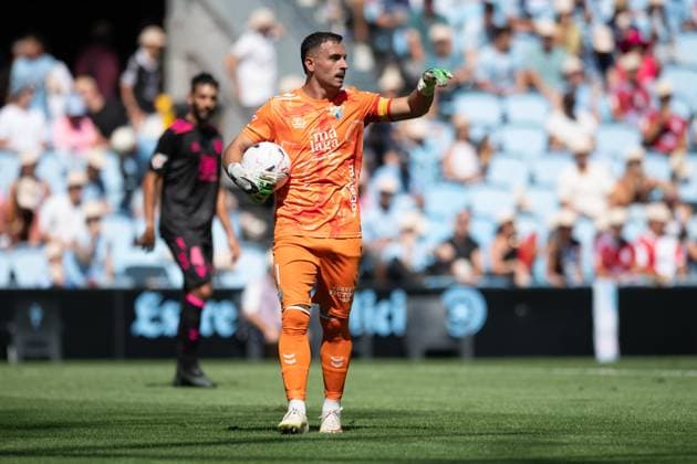 RECORD DATE NOT STATED ESP: LaLiga EA Sports RC Celta Vigo v Malaga CF Alfonso Herrero of Malaga during LaLiga EA Sports match between RC Celta Vigo v Malaga CF played at Abanca Balaidos Stadium, Vigo, Pontevedra, on September 13 2026 in Spain Spain Soccer Copyright: xAgenciaxLOFx