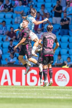 RECORD DATE NOT STATED ESP: LaLiga EA Sports RC Celta Vigo v Malaga CF Dani Lorenzo of Malaga and Miguel Roman of celta during LaLiga EA Sports match between RC Celta Vigo v Malaga CF played at Abanca Balaidos Stadium, Vigo, Pontevedra, on September 13 2026 in Spain Spain Soccer Copyright: xAgenciaxLOFx