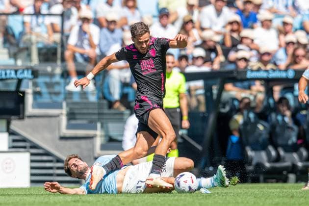 RECORD DATE NOT STATED ESP: LaLiga EA Sports RC Celta Vigo v Malaga CF Jose Salinas of Malaga during LaLiga EA Sports match between RC Celta Vigo v Malaga CF played at Abanca Balaidos Stadium, Vigo, Pontevedra, on September 13 2026 in Spain Spain Soccer Copyright: xAgenciaxLOFx