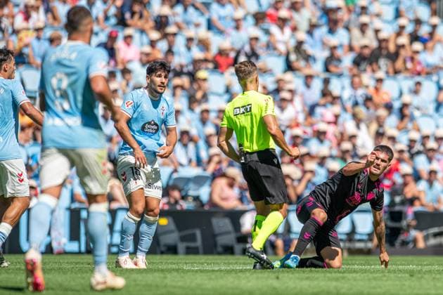 RECORD DATE NOT STATED ESP: LaLiga EA Sports RC Celta Vigo v Malaga CF Carlos Ruiz Chupete of Malaga during LaLiga EA Sports match between RC Celta Vigo v Malaga CF played at Abanca Balaidos Stadium, Vigo, Pontevedra, on September 13 2026 in Spain Spain Soccer Copyright: xAgenciaxLOFx