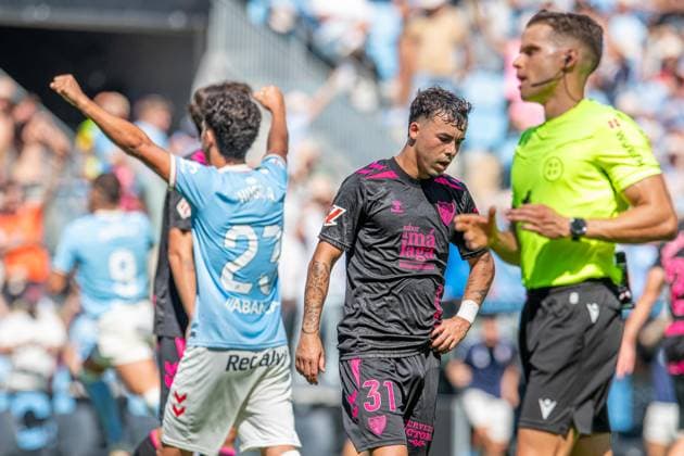 RECORD DATE NOT STATED ESP: LaLiga EA Sports RC Celta Vigo v Malaga CF Rafael Garrido of Malaga during LaLiga EA Sports match between RC Celta Vigo v Malaga CF played at Abanca Balaidos Stadium, Vigo, Pontevedra, on September 13 2026 in Spain Spain Soccer Copyright: xAgenciaxLOFx