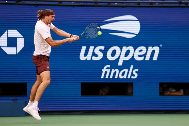 US Open tennis tournament - Day 15 Alexander Zverev of Germany in action against Ben Shelton of the US during the Men s Singles Final of the US Open Tennis Championships in Flushing Meadows, New York, USA, 13 September 2026. FLUSHING MEADOWS NEW YORK United States  Copyright: xCRISTOBALxHERRERA-ULASHKEVICHx