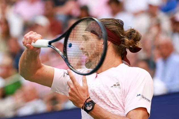 US Open tennis tournament - Day 15 Alexander Zverev of Germany in action against Ben Shelton of the US during the Men s Singles Final of the US Open Tennis Championships in Flushing Meadows, New York, USA, 13 September 2026. FLUSHING MEADOWS NEW YORK United States  Copyright: xCRISTOBALxHERRERA-ULASHKEVICHx