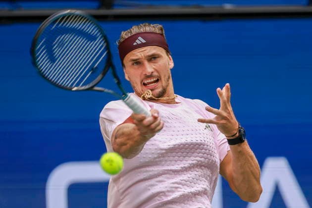 US Open tennis tournament - Day 15 Alexander Zverev of Germany in action against Ben Shelton of the US during the Men s Singles Final of the US Open Tennis Championships in Flushing Meadows, New York, USA, 13 September 2026. FLUSHING MEADOWS NEW YORK United States  Copyright: xCRISTOBALxHERRERA-ULASHKEVICHx