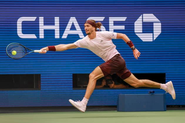 US Open tennis tournament - Day 15 Alexander Zverev of Germany in action against Ben Shelton of the US during the Men s Singles Final of the US Open Tennis Championships in Flushing Meadows, New York, USA, 13 September 2026. FLUSHING MEADOWS NEW YORK United States  Copyright: xCRISTOBALxHERRERA-ULASHKEVICHx