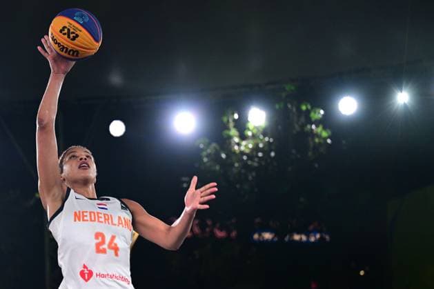 Lutje Schipholt a final game of 3x3 basketball between Netherlands and Spain, the final of the women s FIBA 3x3 Europe Cup, on Sunday 13 September 2026 in Antwerp. DIRKxWAEM  x186255132x