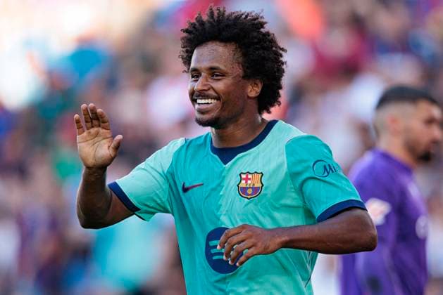 September 13, 2026, Valencia, Spain: Karim Adeyemi FC Barcelona, Barca seen in action celebrating after goal during LaLiga EA SPORTS 2026 2027 game between teams of UD Levante and FC Barcelona..Final Score: UD Levante 2- 4 FC Barcelona. LaLiga EA SPORTS 2026 2027 - UD Levante And FC Barcelona: Valencia, Spain - 13 Sep 2026  - ZUMAs197 20260913_aaa_s197_184 Copyright: xMaciejxRogowskix