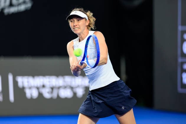 WTA, Tennis Damen GUADALAJARA OPEN 2026 WTA GUADALAJARA OPEN 2026 CRISTINA BUCSA VS BIANCA ANDREESU 13092026 GUADALAJARA, JALISCO. Action photo of Cristina Bucsa of Spain, during a qualifying match of the WTA Guadalajara Open 2026, held at the Centro Panamericano de Tenis of Guadalajara, Jalisco, Mexico. Foto de Cristina Bucsa de Espana, durante juego de qualy del WTA Guadalajara Open 2026 celebrado en el Centro Panamericano de Tenis de Guadalajara, Jalisco, Mexico PHOTO BY IMAGENSHOP AGENCIA FOTOGRAFICA GUADALAJARA JALISCO MEXICO Copyright: xIMAGENSHOPxAGENCIAxFOTOGRAFICAx