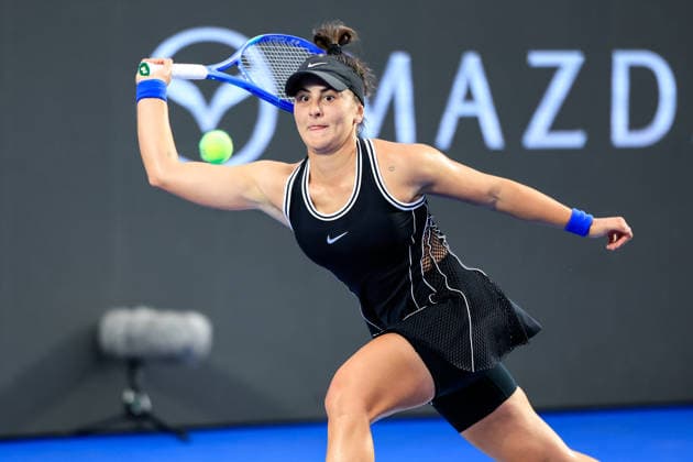 WTA, Tennis Damen GUADALAJARA OPEN 2026 WTA GUADALAJARA OPEN 2026 CRISTINA BUCSA VS BIANCA ANDREESU 13092026 GUADALAJARA, JALISCO. Action photo of Bianca Andreescu of Canada, during a qualifying match of the WTA Guadalajara Open 2026, held at the Centro Panamericano de Tenis of Guadalajara, Jalisco, Mexico. Foto de Bianca Andreescu de Canada, durante juego de qualy del WTA Guadalajara Open 2026 celebrado en el Centro Panamericano de Tenis de Guadalajara, Jalisco, Mexico PHOTO BY IMAGENSHOP AGENCIA FOTOGRAFICA GUADALAJARA JALISCO MEXICO Copyright: xIMAGENSHOPxAGENCIAxFOTOGRAFICAx