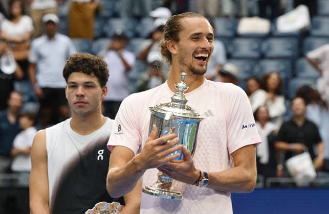 2026 US Open MenÂ s Singles Final Alexander Zverev (GER) vs. Ben Shelton FOR EDITORIAL USAGE ONLY !