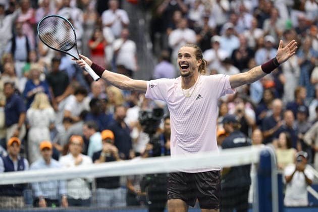 2026 US Open MenÂ s Singles Final Alexander Zverev (GER) vs. Ben Shelton FOR EDITORIAL USAGE ONLY !