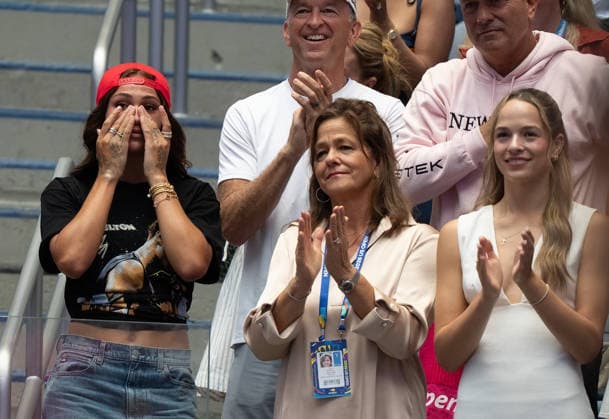 2026 US Open - Day 15 NEW YORK, NEW YORK - SEPTEMBER 13: American Soccer player, Trinity Rodman in attendance for the Ben Shelton of the United States and Alexander Zverev of Germany men’s singles final during the 2026 US Open - Day 15 at USTA Billie Jean King National Tennis Center on September 13, 2026 in New York, New York. New York USTA Billie Jean King National Tennis Center New York United States Copyright: xSusanxMullane ISIxPhotosx 9760