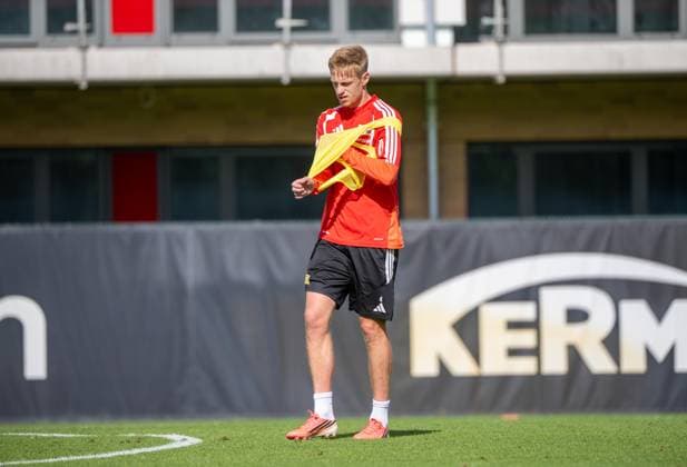 Fußball, Herren, Saison 2026 2027, 1. Bundesliga, 1. FC Union Berlin, Training auf Trainingsplatz II, Zeno van den Bosch (1. FC Union Berlin), 14.09.2026,