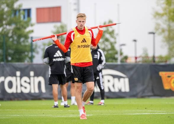 Fußball, Herren, Saison 2026 2027, 1. Bundesliga, 1. FC Union Berlin, Training auf Trainingsplatz II, Zeno van den Bosch (1. FC Union Berlin), 14.09.2026,