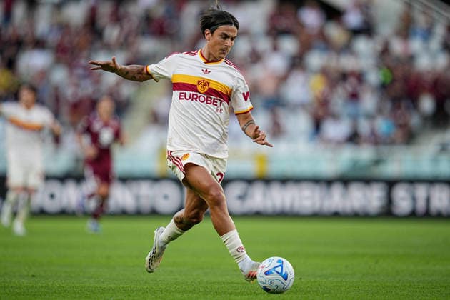 RomaÕs Paulo Dybala during the Serie A soccer match between Torino and Roma at the Stadio Olimpico Grande Torino in Turin, north west Italy - Sunday, September 14, 2026. - Soccer .  Copyright: xMarcoxAlpozzi LaPressex