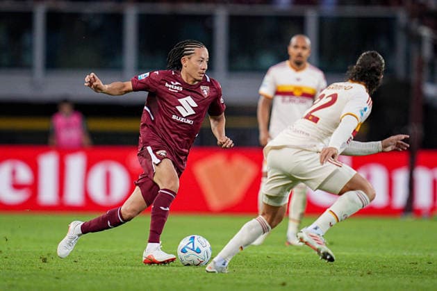 Torino s Kian Fitz-Jim during the Serie A soccer match between Torino and Roma at the Stadio Olimpico Grande Torino in Turin, north west Italy - Sunday, September 14, 2026. - Soccer .  Copyright: xMarcoxAlpozzi LaPressex