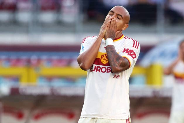2026-09-14 Torino FC v AS Roma - Serie A TURIN, ITALY - SEPTEMBER 14: Donyell Malen of AS Roma during the Serie A match between Torino FC and AS Roma at Stadio Olimpico di Torino on September 14, 2026 in Turin, Italy. (Photo by Nderim Kaceli BSR Agency) Turin Italy Content not available for redistribution in The Netherlands directly or indirectly through any third parties. Copyright: xBSRxAgencyx