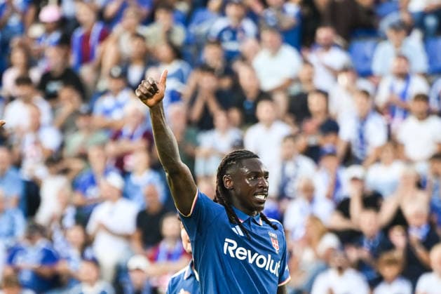 Como™s Moise Kean react during the Serie A soccer match between Como Calcio and Parma Calcio 1913 at the Giuseppe Sinigaglia stadium in Como, north Italy - September 14, 2026 - Soccer.  Copyright: xTizianoxBallabio LaPressex