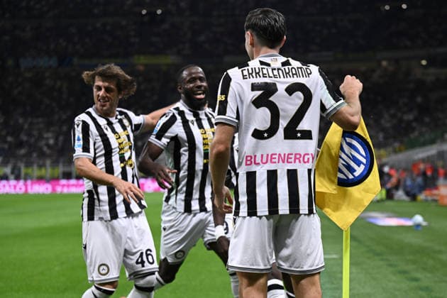 Db Milano 14 09 2026 - campionato di calcio serie A Inter-Udinese foto Daniele Buffa Image nella foto: esultanza gol Jurgen Ekkelenkamp 