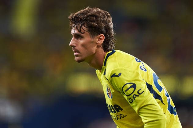 Carlos Romero (Villarreal CF) during the LaLiga EA Sports match between Villarreal CF and Real Betis Balompie at Estadio de la Ceramica on September 14, 2026 in Villarreal, Spain. -