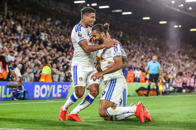 Premier League Leeds United v Newcastle Untied Dominic Calvert-Lewin of Leeds United celebrates his goal to make it 2-0 during the Premier League match Leeds United vs Newcastle Untied at Elland Road, Leeds, United Kingdom on 14 September 2026 (Photo by Alfie Cosgrove News Images) Leeds Elland Road West Yorkshire United Kingdom Copyright: xAlfiexCosgrove NewsxImagesx