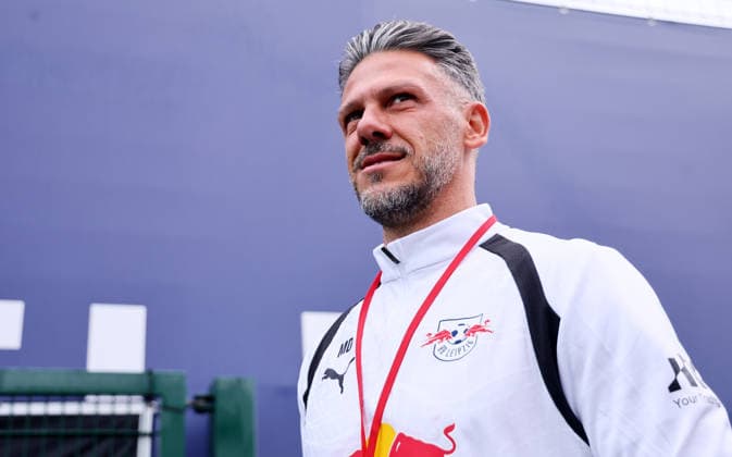 Leipzig, 14.09.2026, Red Bull Akademie, Fussball, 1.Bundesliga, RB Leipzig , Training , Im Bild: Trainer Martin Demichelis, Nur zur redaktionellen Nutzung. Only editorial use. ,