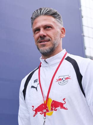 Leipzig, 14.09.2026, Red Bull Akademie, Fussball, 1.Bundesliga, RB Leipzig , Training , Im Bild: Trainer Martin Demichelis, Nur zur redaktionellen Nutzung. Only editorial use. ,
