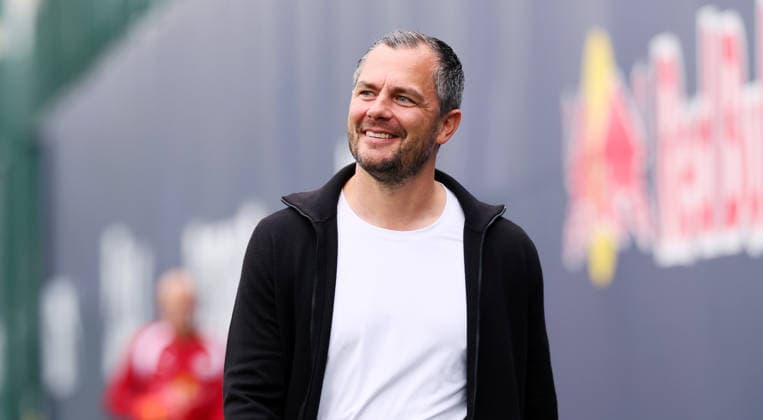 Leipzig, 14.09.2026, Red Bull Akademie, Fussball, 1.Bundesliga, RB Leipzig , Training , Im Bild: Marcel Schäfer Schaefer (RBL Geschäftsführer , Nur zur redaktionellen Nutzung. Only editorial use. ,